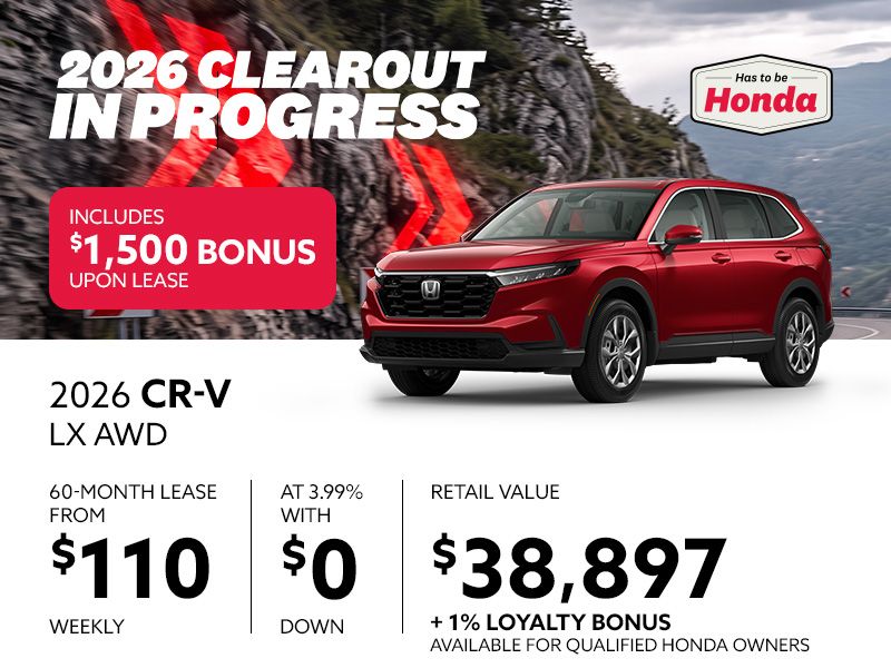 New Honda CR-V Deals in Montreal