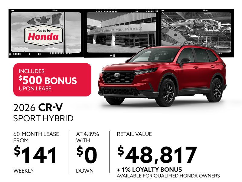 New Honda CR-V Deals in Montreal