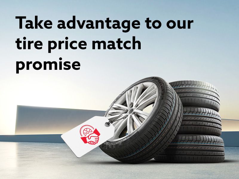 Take advantage to our best price guaranteed on tires