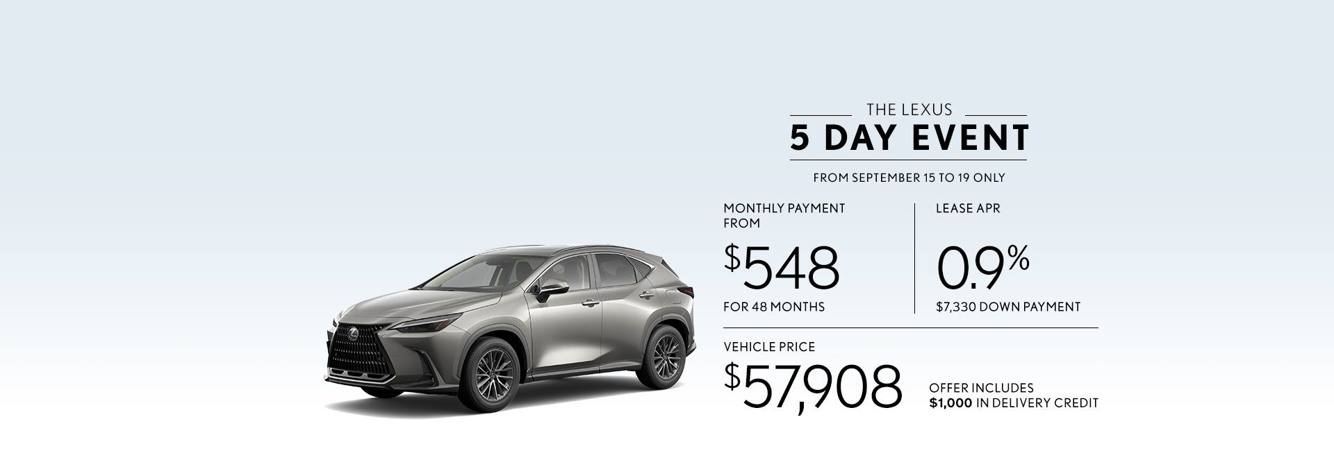 2026 NX 350 AWD Premium Package
