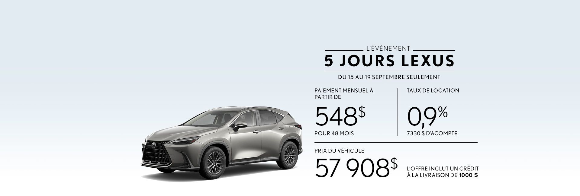 NX 350 AWD Groupe Premium 2026