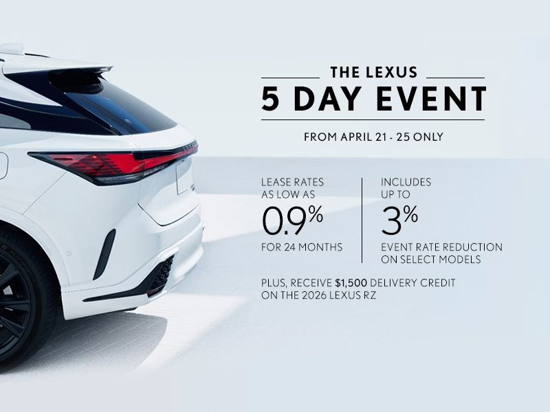 The 5-Day Lexus Event