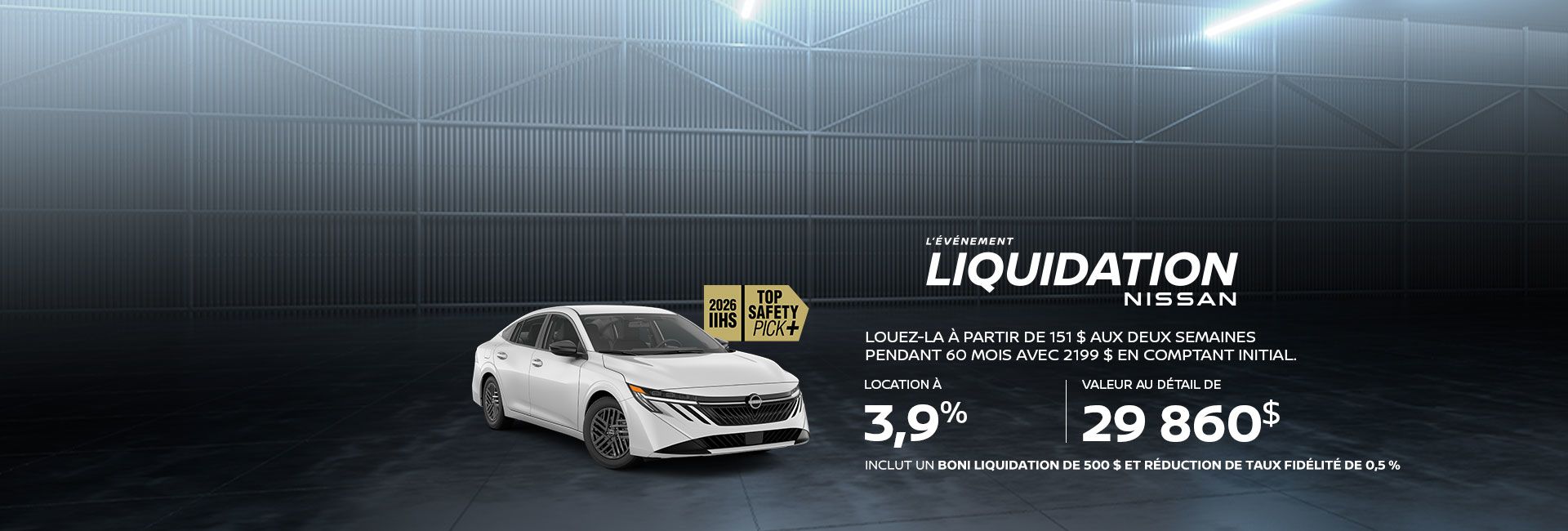 La toute nouvelle Sentra SV 2026