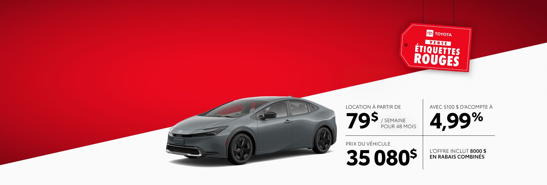 Prius Hybride Branchable SE 2026