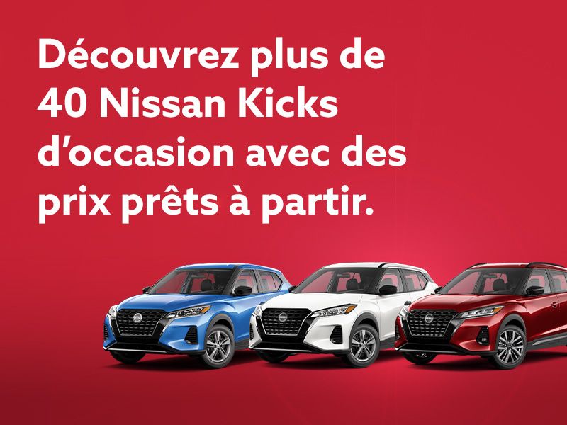 Le choix gagnant, c’est le Nissan Kicks.