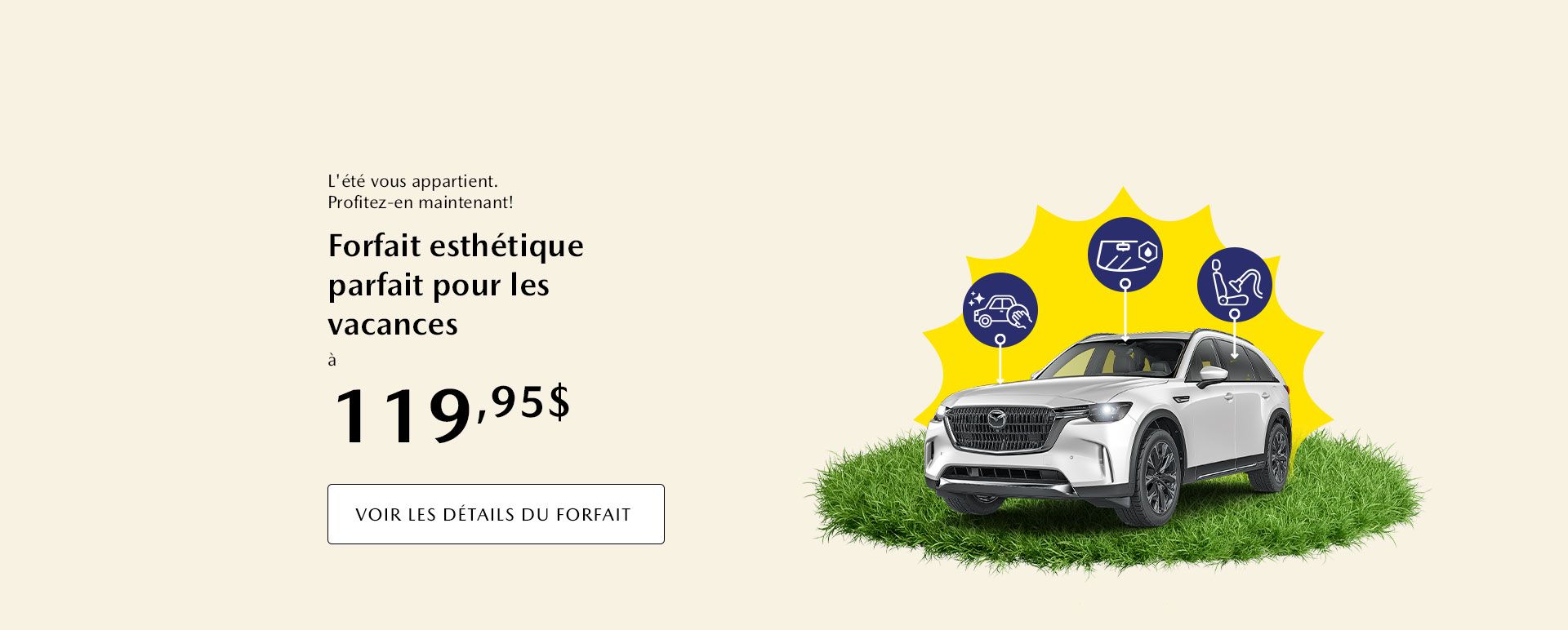 Forfait nettoyage et esthétique d’été