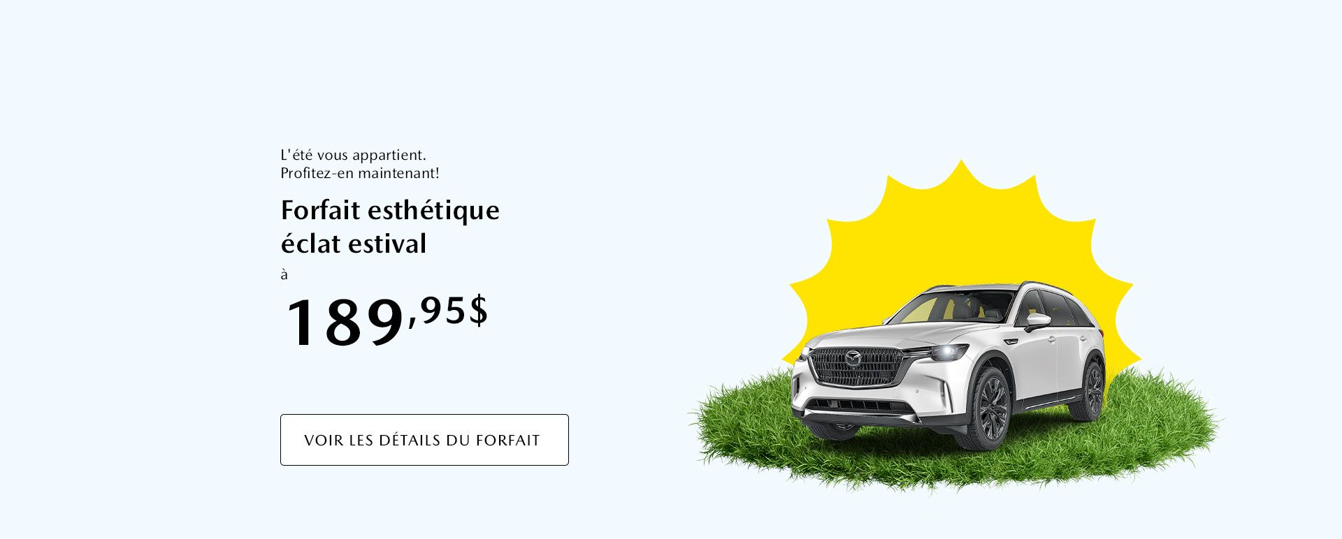 Forfait esthétique parfait pour les vacances à 189,95$