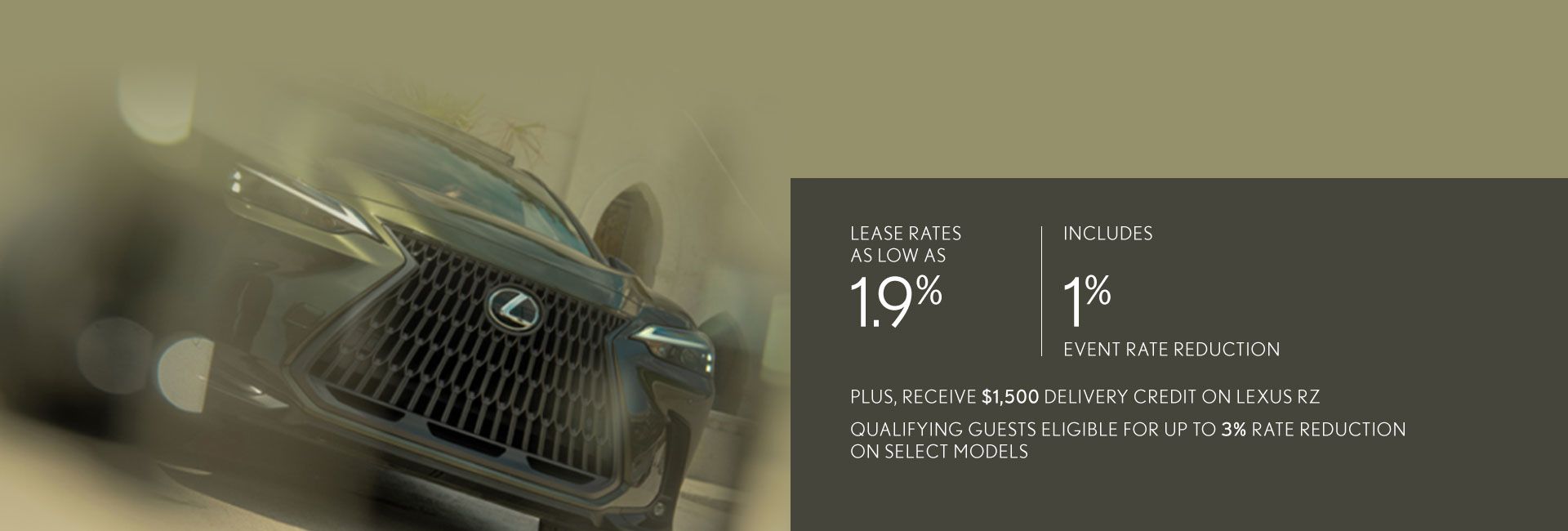 The Lexus Exclusively Yours Event