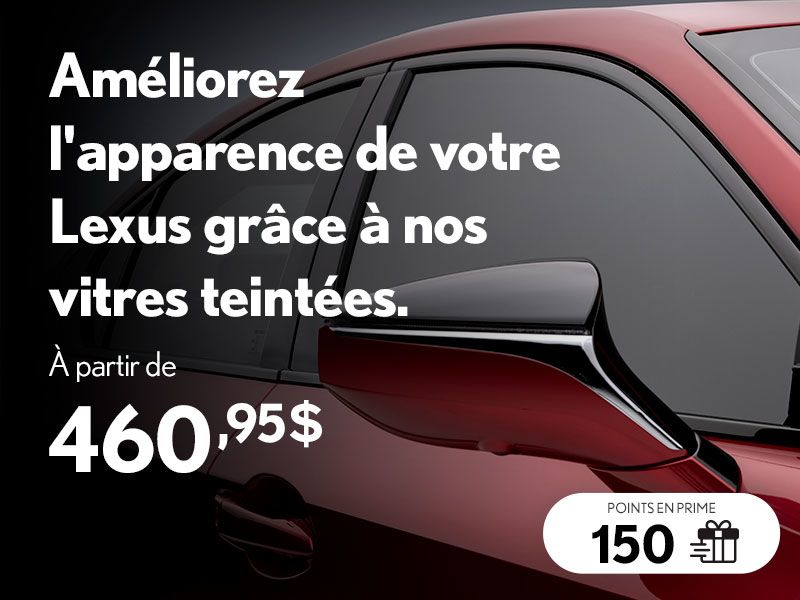 Teinte de vitre chez Spinelli Lexus