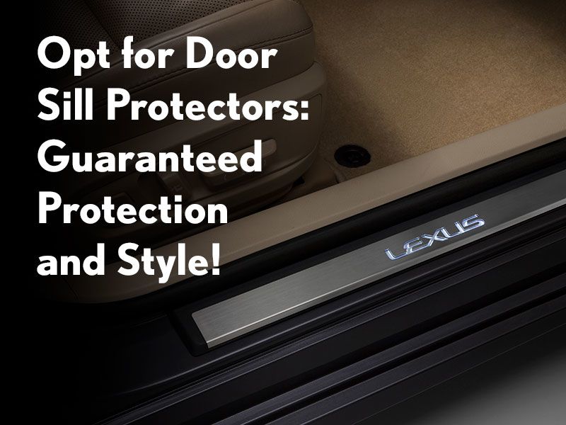 Opt for Door Sill Protectors
