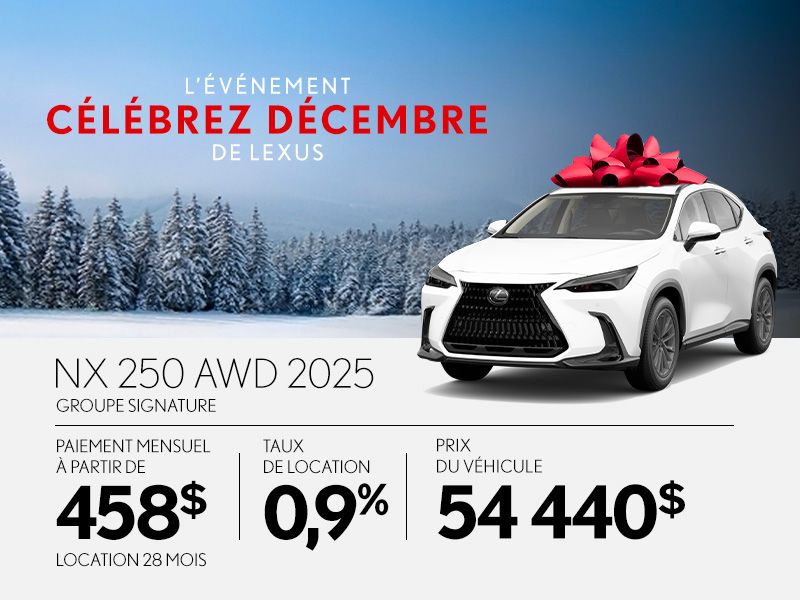 Lexus NX neuf en promotion  Montral