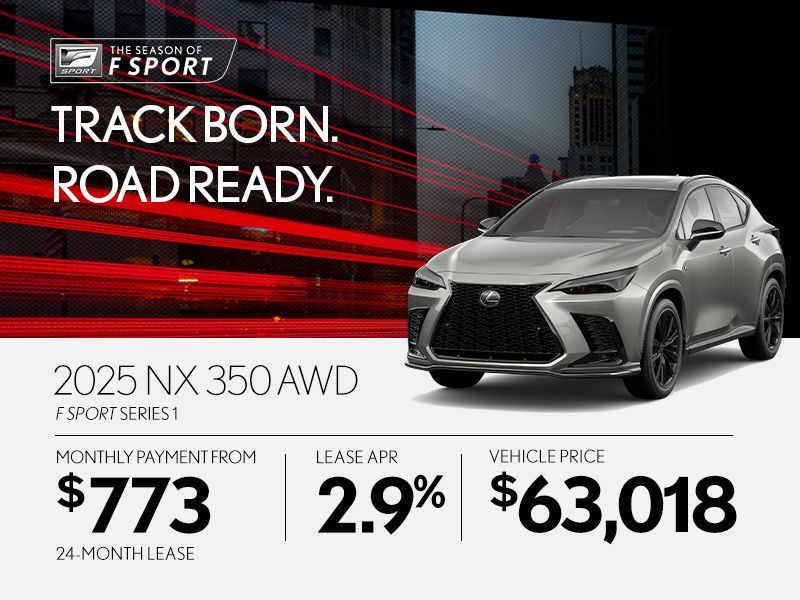 New Lexus NX Promotions in Montreal