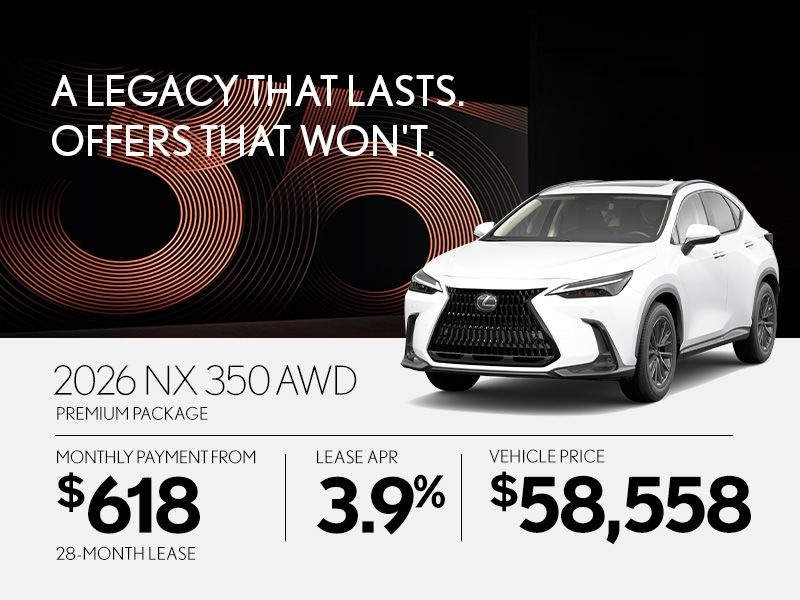 New Lexus NX Promotions in Montreal