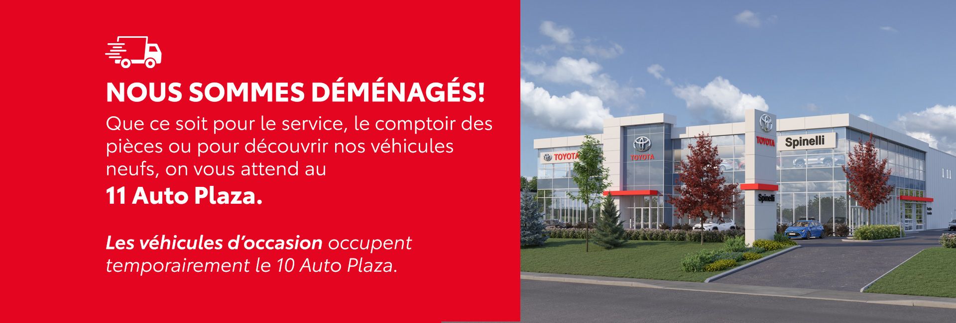 Déménagement - Toyota