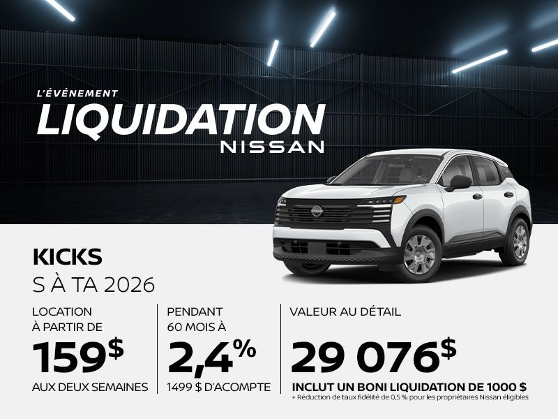 L'événement liquidation Nissan