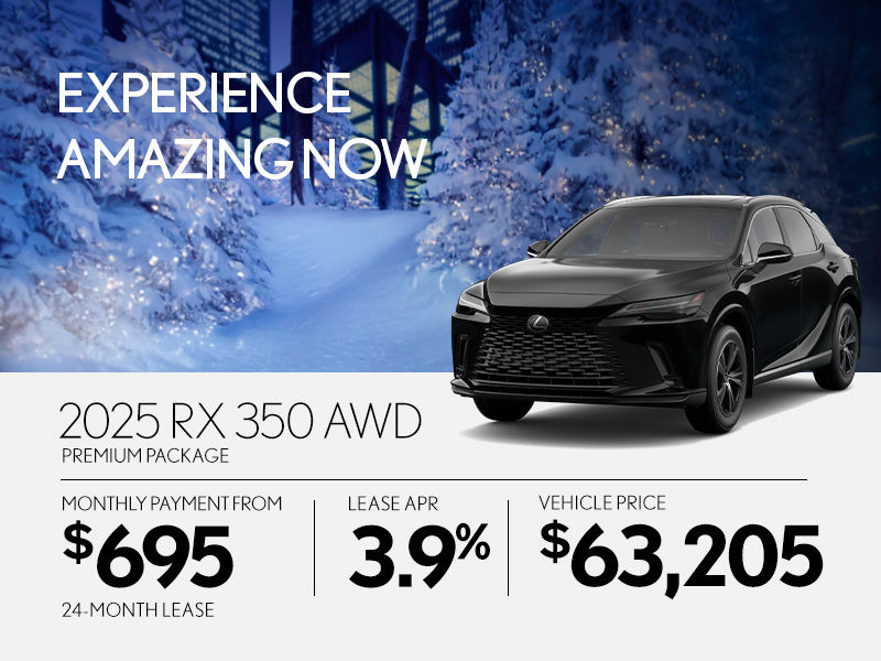 New Lexus RX Promotions in Montreal