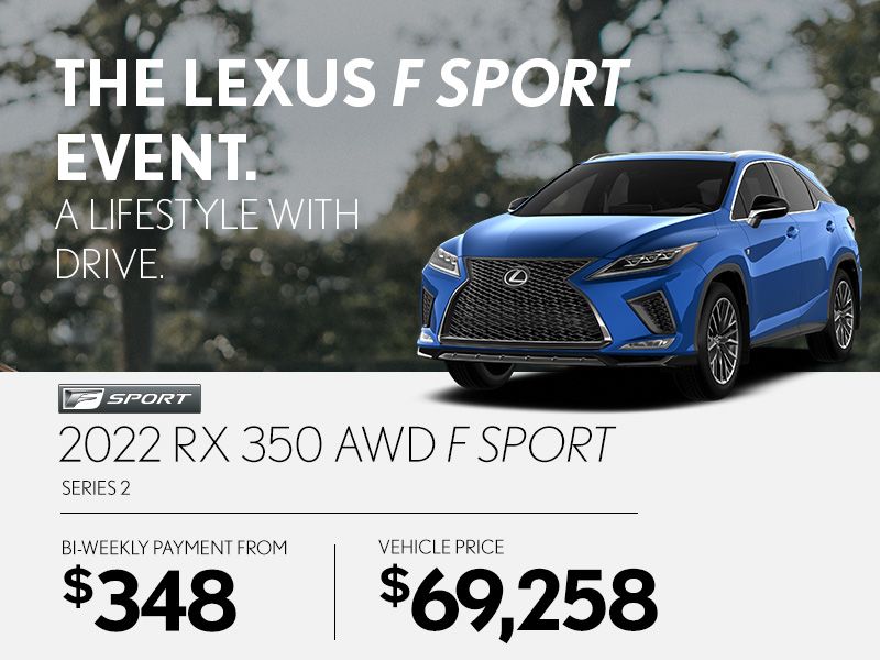 Spinelli Lexus Lachine New Lexus RX Promotion in Montreal