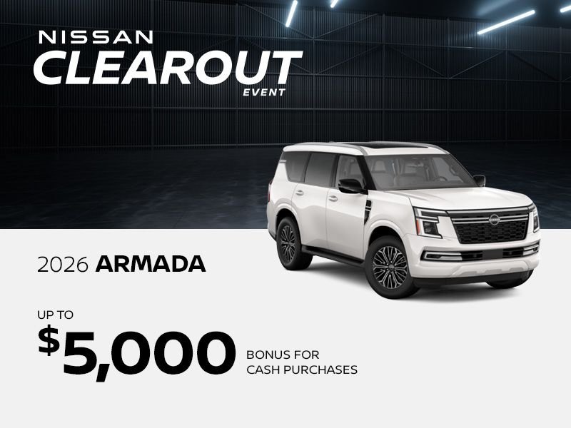 Nissan Armada Clearout Event