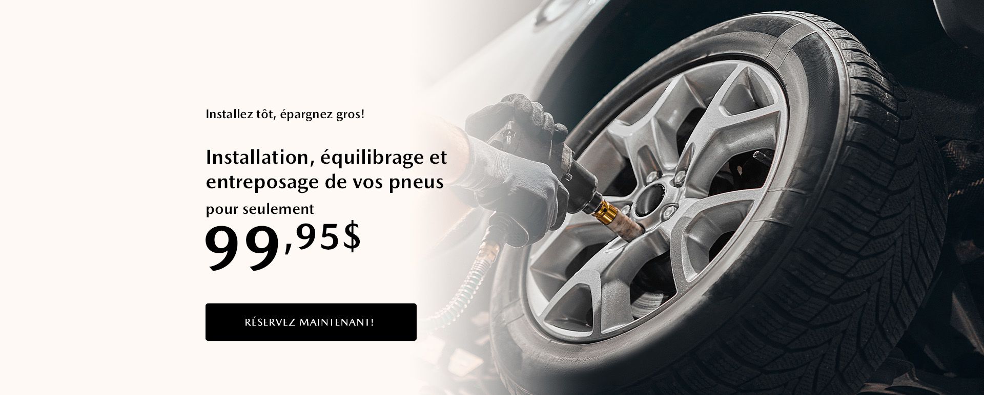 Installez tôt, épargnez gros!