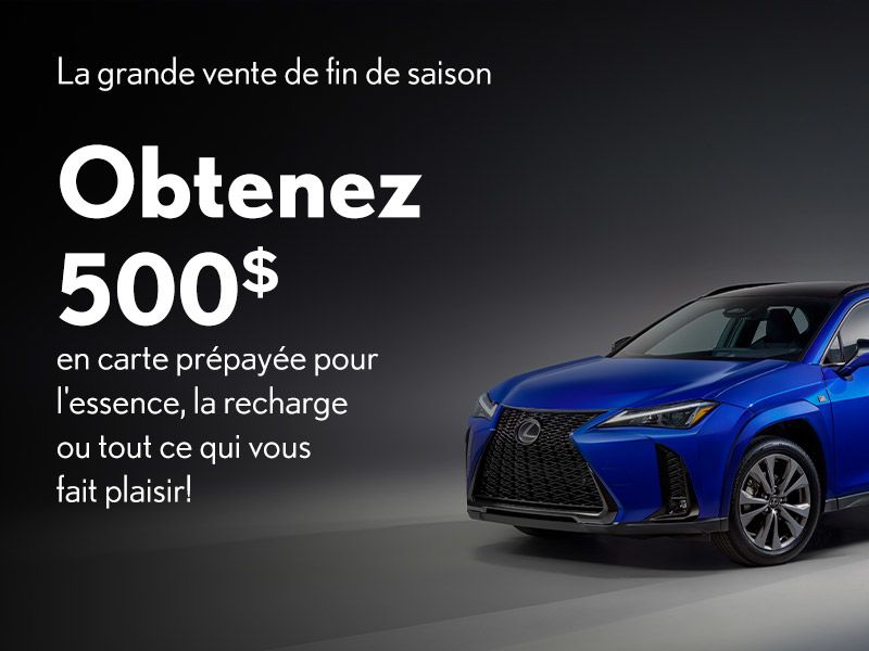 La grande vente de fin de saison