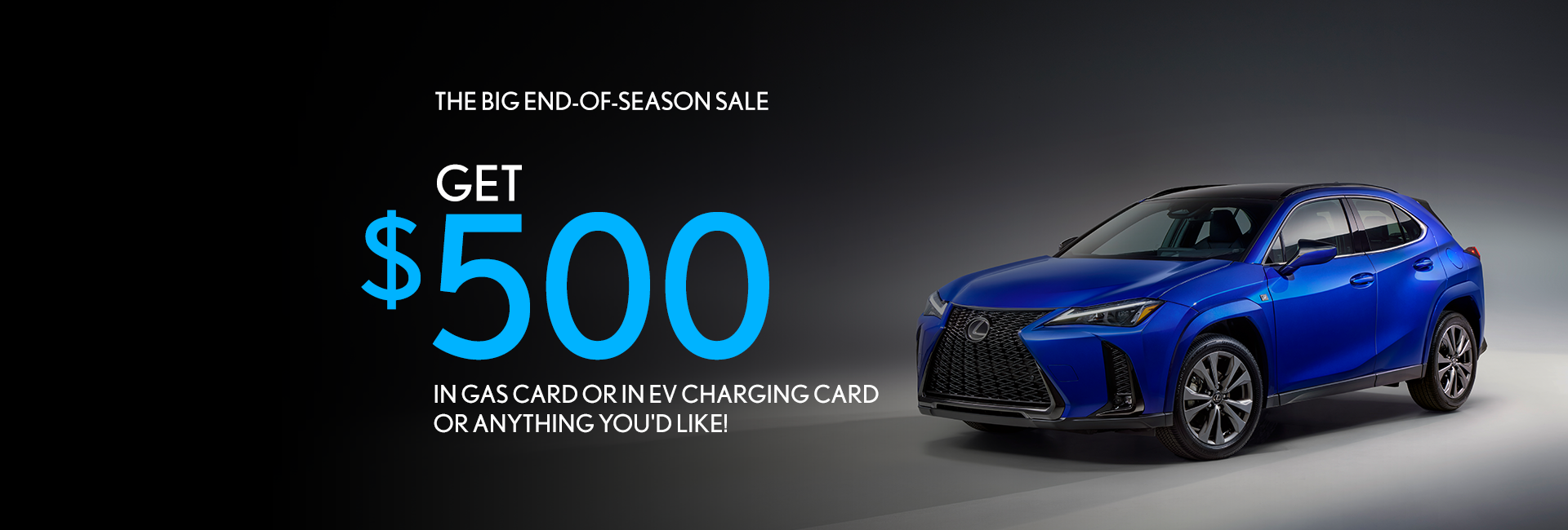 The big end-of-season sale