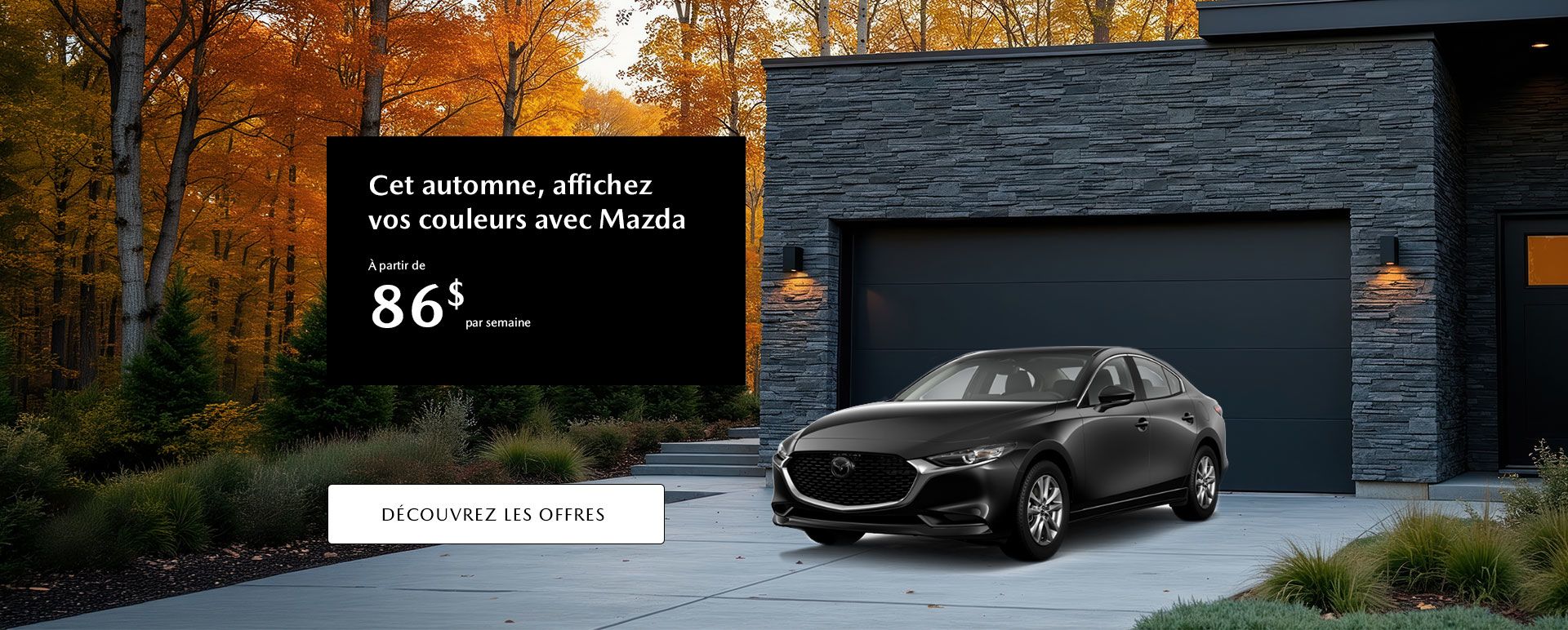 Cet automne, affichez vos couleurs avec Mazda