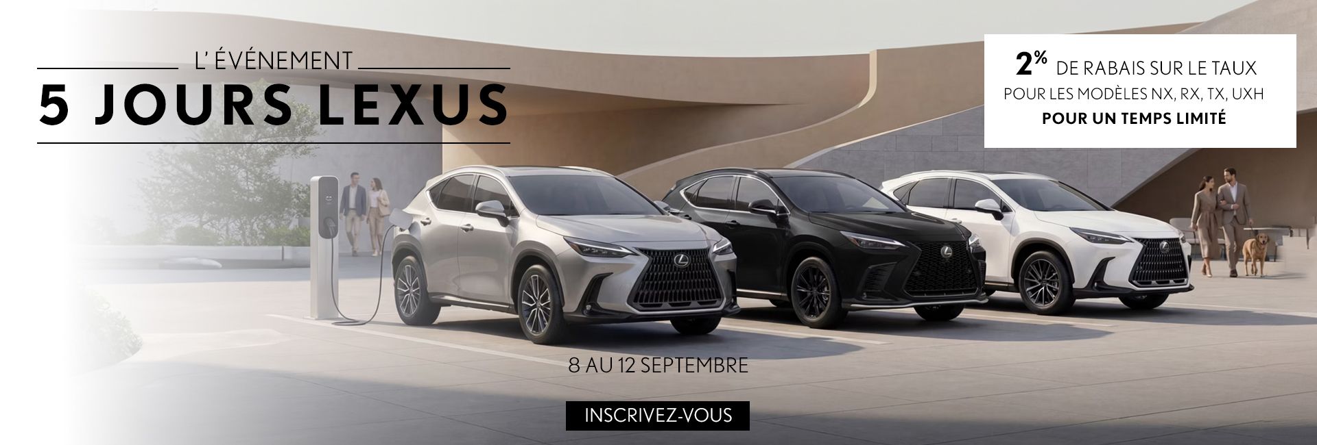 L'événement 5 jours Lexus