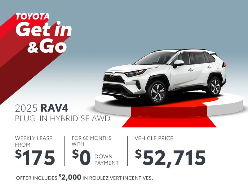 New Toyota RAV4 Deals in Montreal
