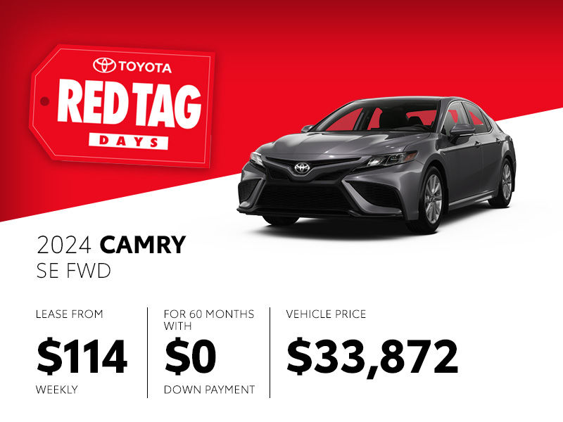 New Toyota Camry Promotions in Montreal