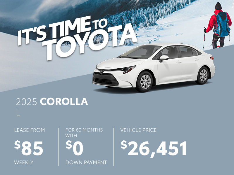 New Toyota Corolla Deals in Montreal