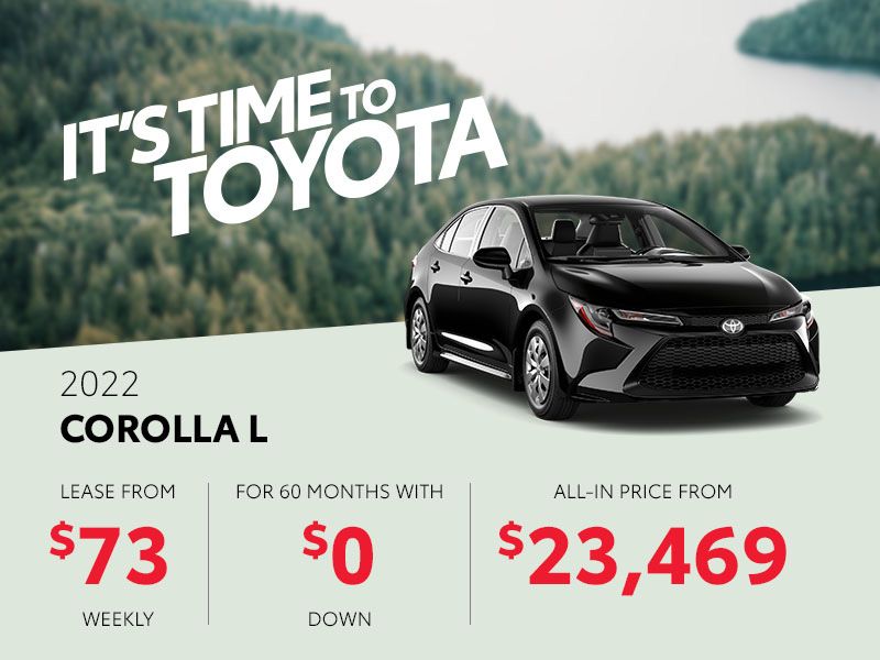 New Toyota Corolla Deals in Montreal | Spinelli Dealerships in the ...