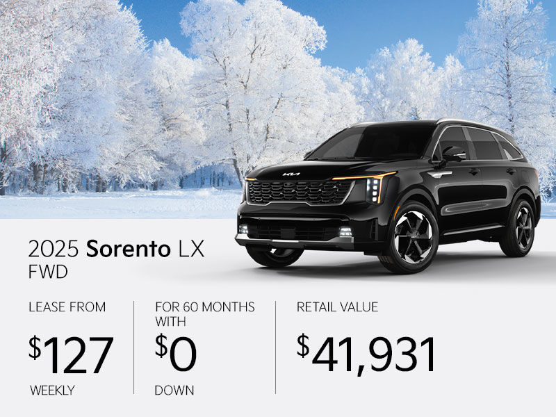 New Kia Sorento deals in Montreal