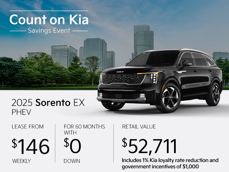 New Kia Sorento deals in Montreal