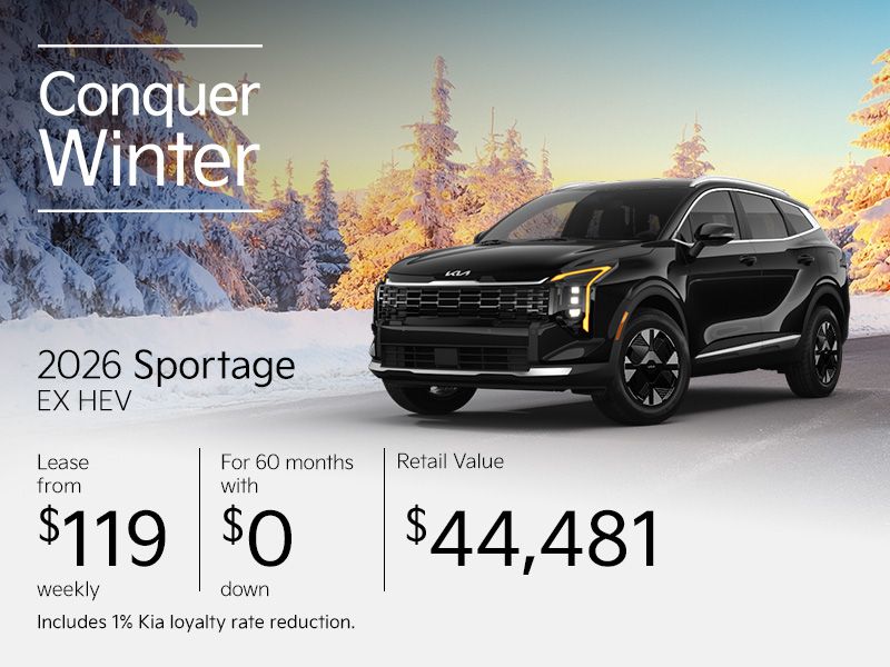 New Kia Sportage promotions in Montreal