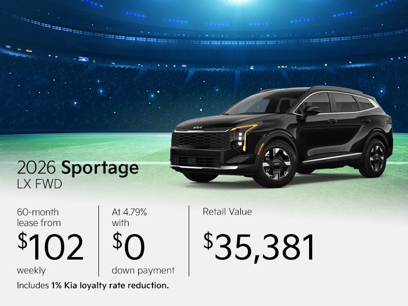 New Kia Sportage promotions in Montreal