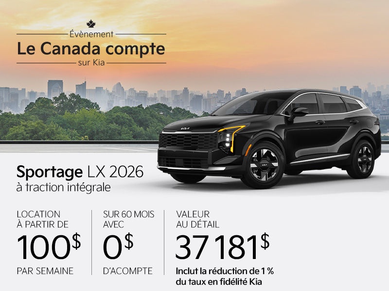 Kia Sportage neuf en promotion  Montral