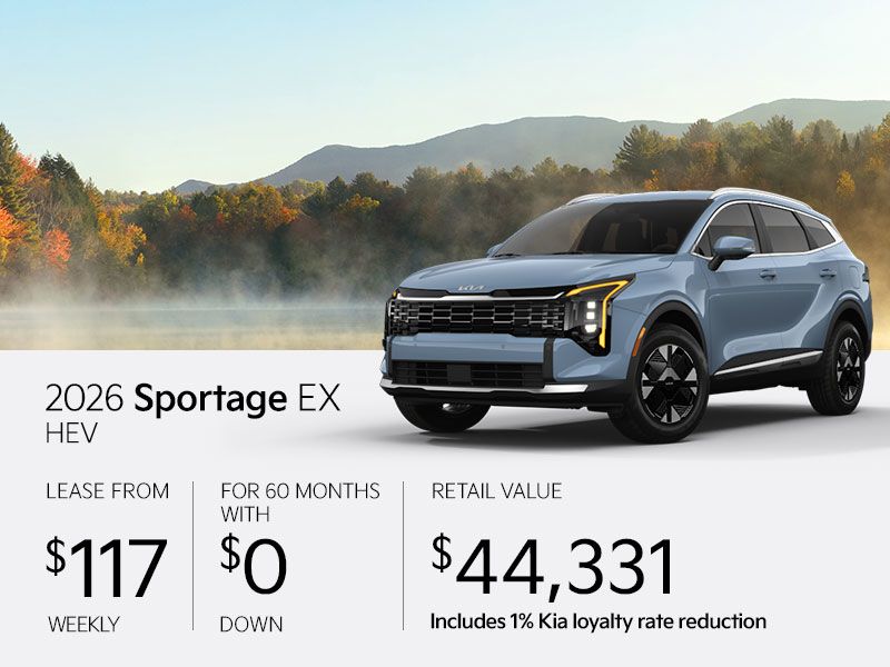 New Kia Sportage promotions in Montreal