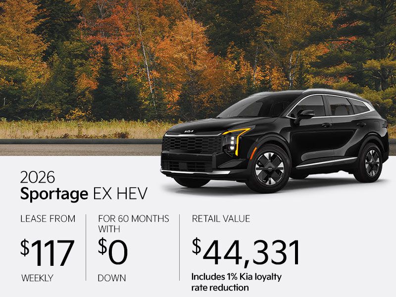 New Kia Sportage promotions in Montreal
