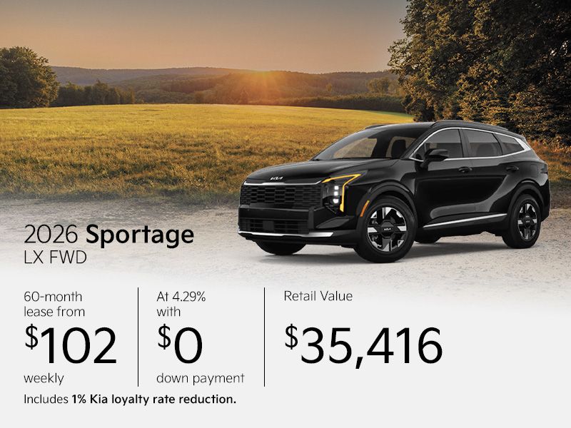 New Kia Sportage promotions in Montreal