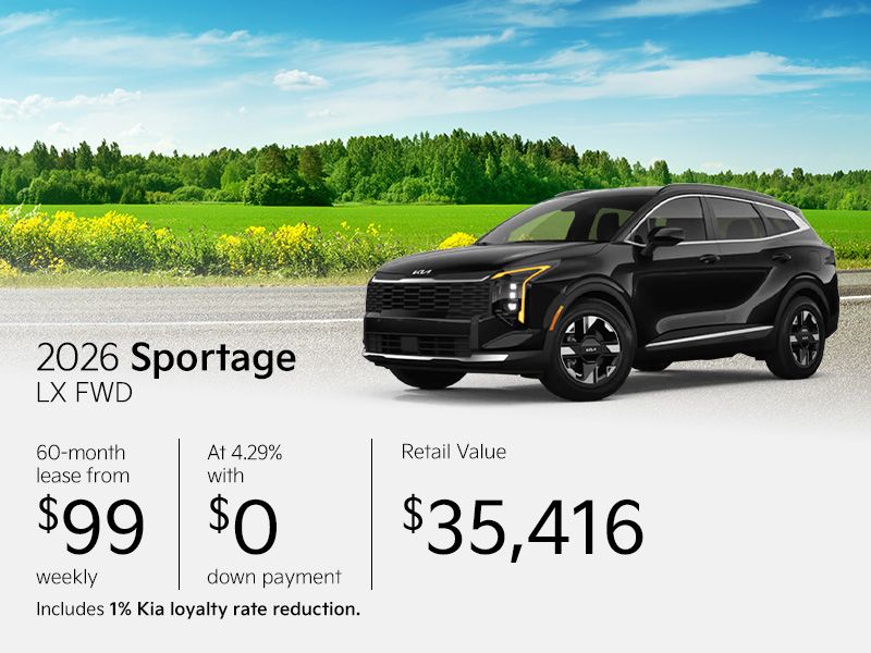 New Kia Sportage promotions in Montreal