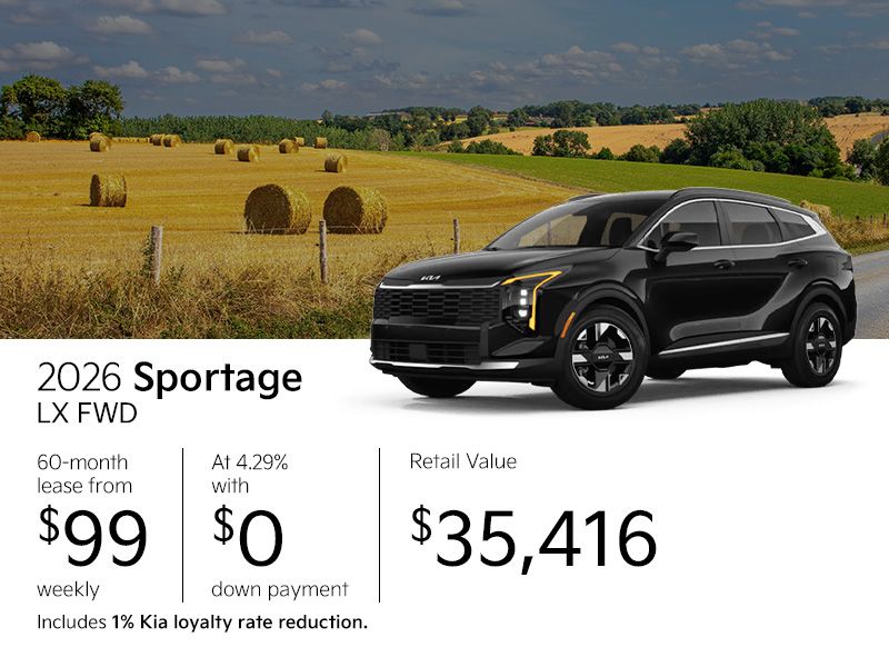 New Kia Sportage promotions in Montreal