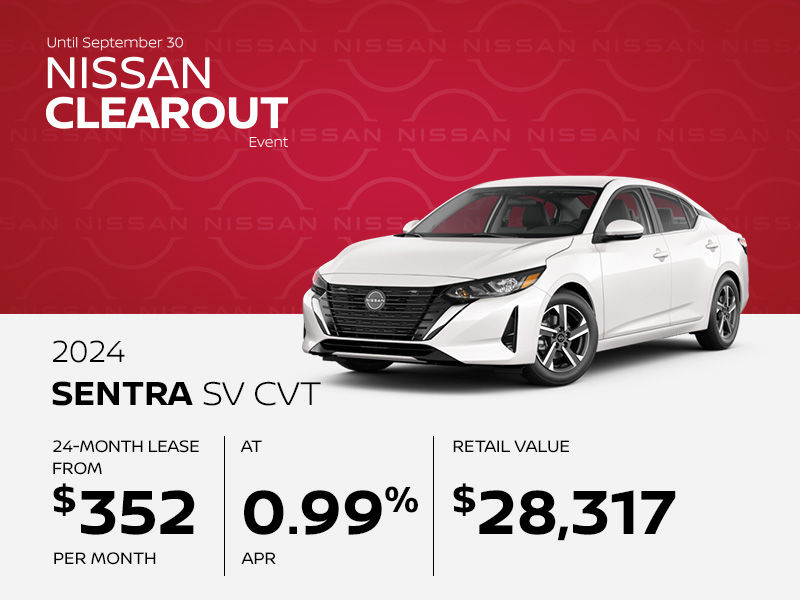 New Nissan Sentra Offers in Montreal