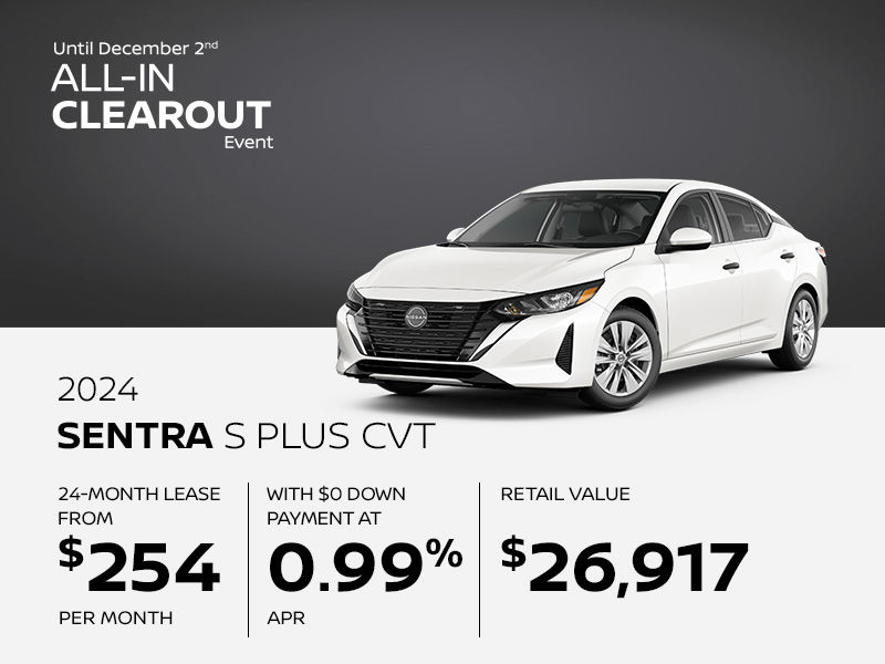 New Nissan Sentra Offers in Montreal