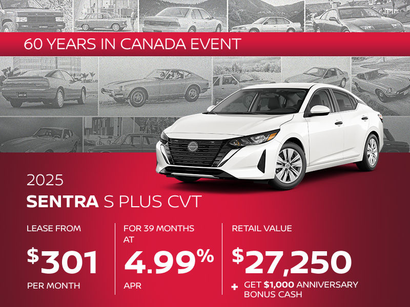 New Nissan Sentra Offers in Montreal