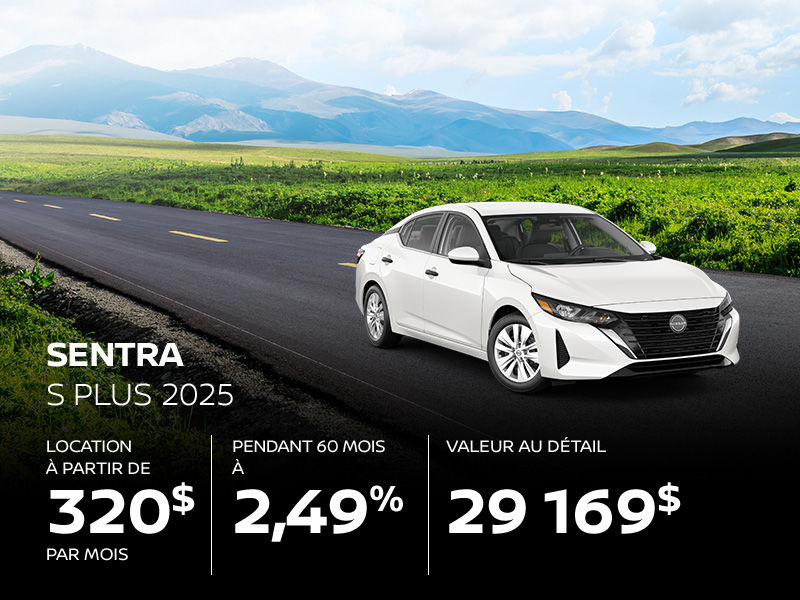 Nissan Sentra neuf en promotion à Montréal