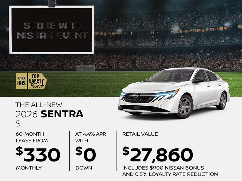 New Nissan Sentra Offers in Montreal