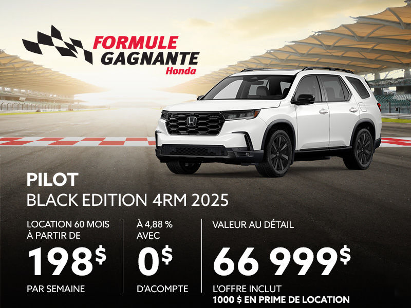 Honda Pilot neuf en promotion à Montréal