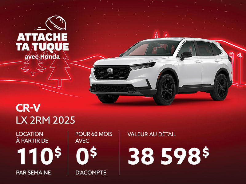 Honda CR-V neuf en promotion  Montral