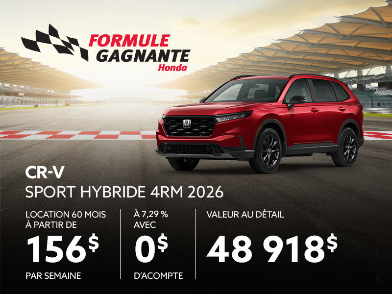 Honda CR-V neuf en promotion  Montral