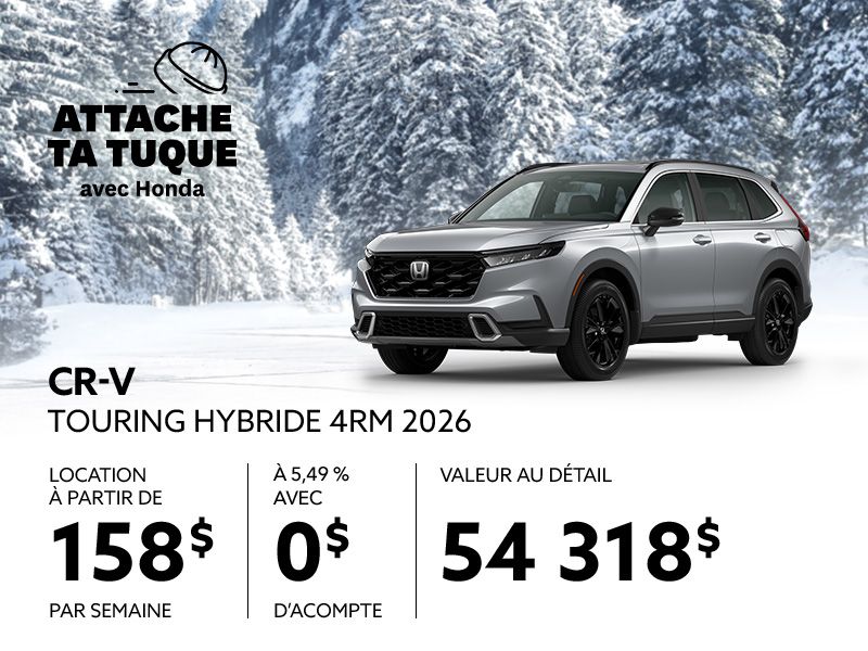 Honda CR-V neuf en promotion à Montréal